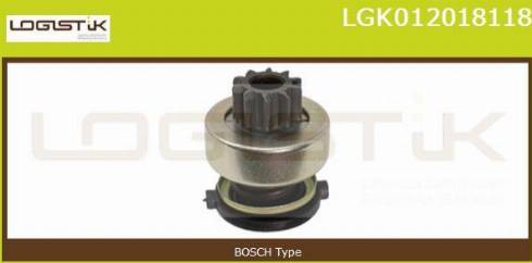 LGK LGK012018118 - Pinion, başlanğıc furqanavto.az