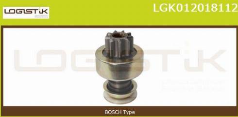 LGK LGK012018112 - Pinion, başlanğıc furqanavto.az