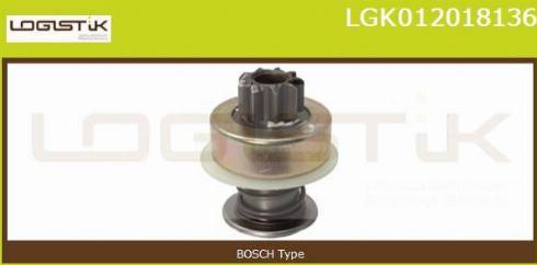 LGK LGK012018136 - Pinion, başlanğıc furqanavto.az