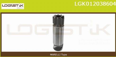 LGK LGK012038604 - Pinion, başlanğıc furqanavto.az
