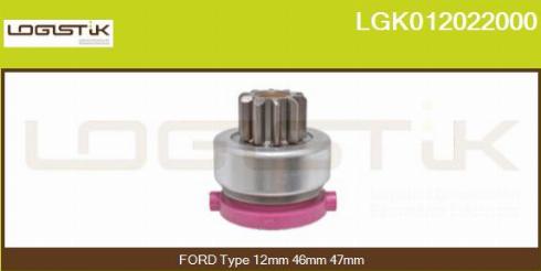 LGK LGK012022000 - Pinion, başlanğıc furqanavto.az