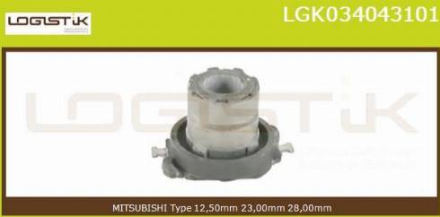 LGK LGK034043101 - Sürüşmə halqası, alternator furqanavto.az
