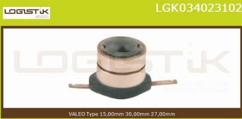 LGK LGK034023102 - Sürüşmə halqası, alternator furqanavto.az