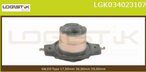 LGK LGK034023107 - Sürüşmə halqası, alternator furqanavto.az