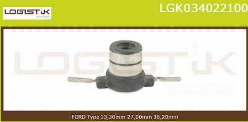 LGK LGK034022100 - Sürüşmə halqası, alternator furqanavto.az