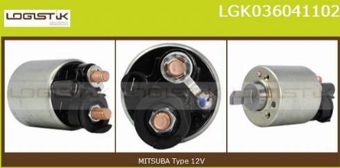 LGK LGK036041102 - Solenoid açarı, başlanğıc furqanavto.az