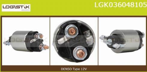 LGK LGK036048105 - Solenoid açarı, başlanğıc furqanavto.az