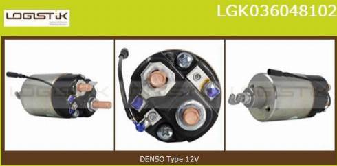 LGK LGK036048102 - Solenoid açarı, başlanğıc furqanavto.az