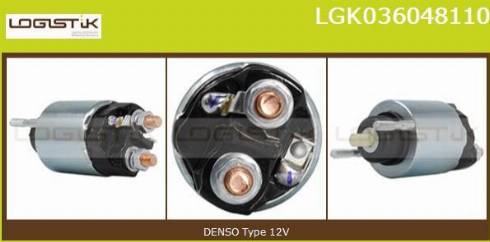 LGK LGK036048110 - Solenoid açarı, başlanğıc furqanavto.az