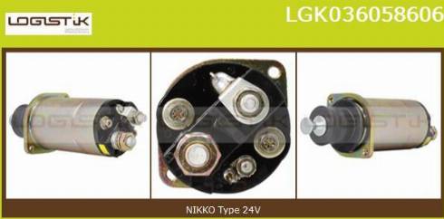 LGK LGK036058606 - Solenoid açarı, başlanğıc furqanavto.az