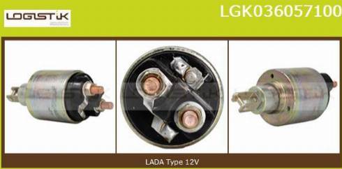 LGK LGK036057100 - Solenoid açarı, başlanğıc furqanavto.az