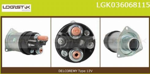 LGK LGK036068115 - Solenoid açarı, başlanğıc furqanavto.az