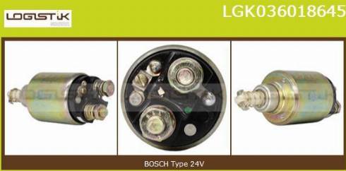 LGK LGK036018645 - Solenoid açarı, başlanğıc furqanavto.az