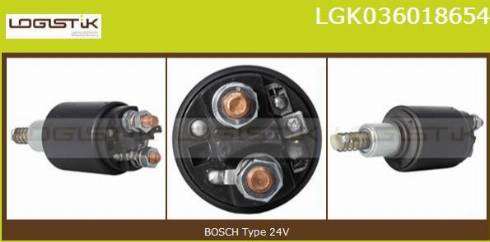 LGK LGK036018654 - Solenoid açarı, başlanğıc furqanavto.az