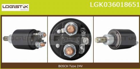 LGK LGK036018651 - Solenoid açarı, başlanğıc furqanavto.az