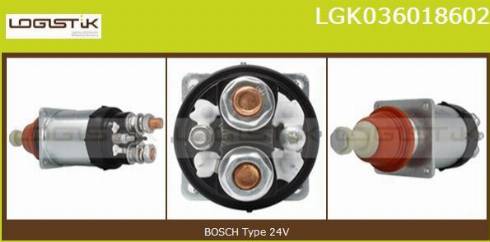 LGK LGK036018602 - Solenoid açarı, başlanğıc furqanavto.az