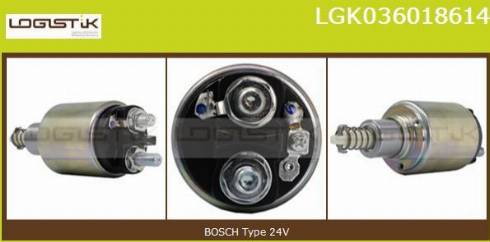 LGK LGK036018614 - Solenoid açarı, başlanğıc furqanavto.az