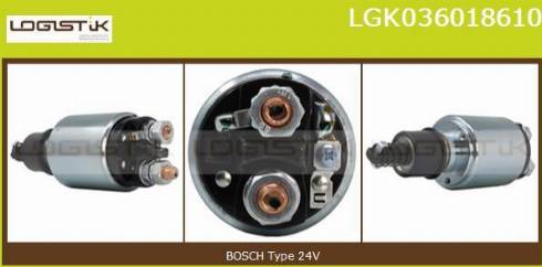 LGK LGK036018610 - Solenoid açarı, başlanğıc furqanavto.az