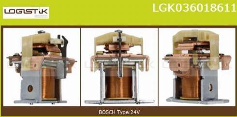 LGK LGK036018611 - Solenoid açarı, başlanğıc furqanavto.az