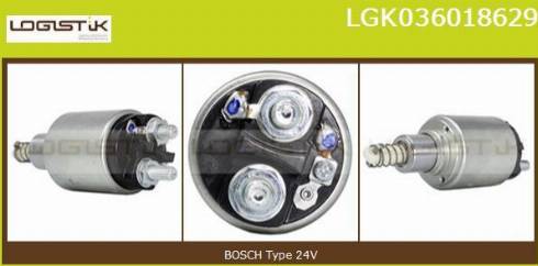 LGK LGK036018629 - Solenoid açarı, başlanğıc furqanavto.az