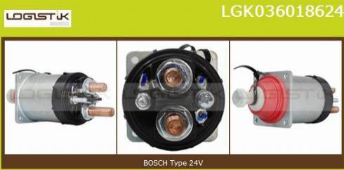LGK LGK036018624 - Solenoid açarı, başlanğıc furqanavto.az