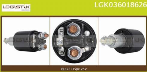 LGK LGK036018626 - Solenoid açarı, başlanğıc furqanavto.az