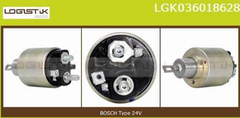 LGK LGK036018628 - Solenoid açarı, başlanğıc furqanavto.az