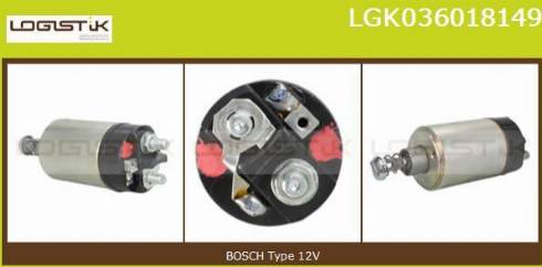 LGK LGK036018149 - Solenoid açarı, başlanğıc furqanavto.az