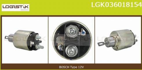 LGK LGK036018154 - Solenoid açarı, başlanğıc furqanavto.az