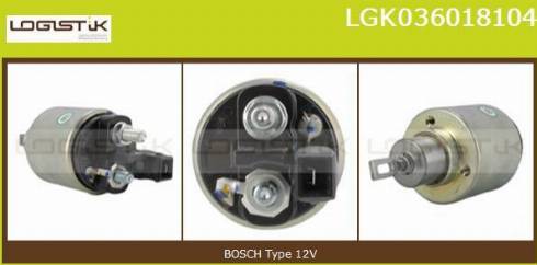 LGK LGK036018104 - Solenoid açarı, başlanğıc furqanavto.az