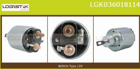 LGK LGK036018114 - Solenoid açarı, başlanğıc furqanavto.az
