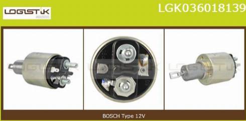 LGK LGK036018139 - Solenoid açarı, başlanğıc furqanavto.az
