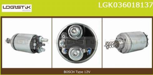 LGK LGK036018137 - Solenoid açarı, başlanğıc furqanavto.az