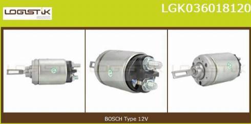 LGK LGK036018120 - Solenoid açarı, başlanğıc furqanavto.az