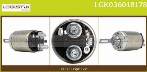 LGK LGK036018178 - Solenoid açarı, başlanğıc furqanavto.az