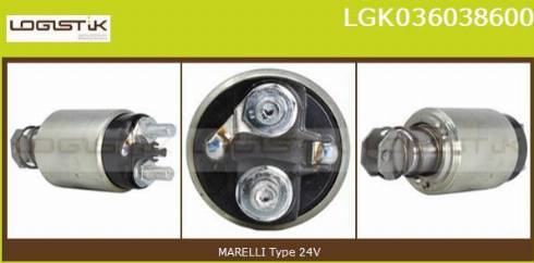 LGK LGK036038600 - Solenoid açarı, başlanğıc furqanavto.az