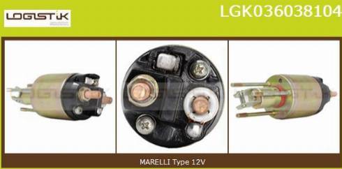 LGK LGK036038104 - Solenoid açarı, başlanğıc furqanavto.az