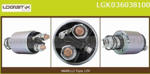 LGK LGK036038100 - Solenoid açarı, başlanğıc furqanavto.az