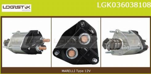 LGK LGK036038108 - Solenoid açarı, başlanğıc furqanavto.az