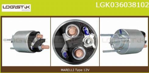 LGK LGK036038102 - Solenoid açarı, başlanğıc furqanavto.az