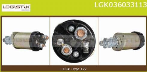 LGK LGK036033113 - Solenoid açarı, başlanğıc furqanavto.az