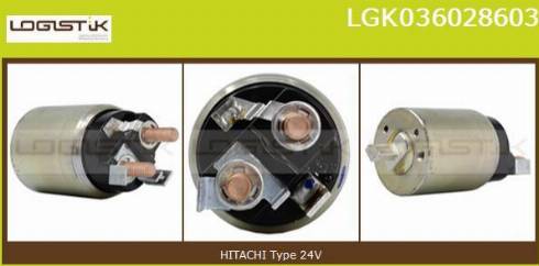 LGK LGK036028603 - Solenoid açarı, başlanğıc furqanavto.az