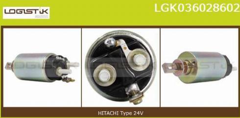 LGK LGK036028602 - Solenoid açarı, başlanğıc furqanavto.az