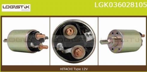 LGK LGK036028105 - Solenoid açarı, başlanğıc furqanavto.az