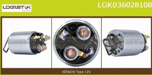 LGK LGK036028108 - Solenoid açarı, başlanğıc furqanavto.az