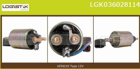 LGK LGK036028114 - Solenoid açarı, başlanğıc furqanavto.az