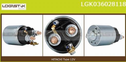 LGK LGK036028118 - Solenoid açarı, başlanğıc furqanavto.az