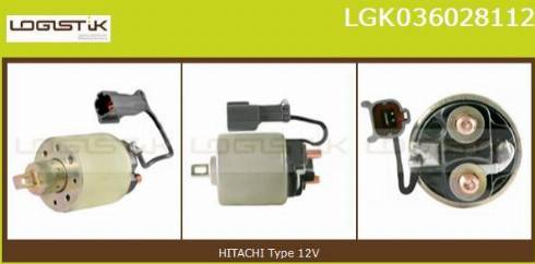 LGK LGK036028112 - Solenoid açarı, başlanğıc furqanavto.az