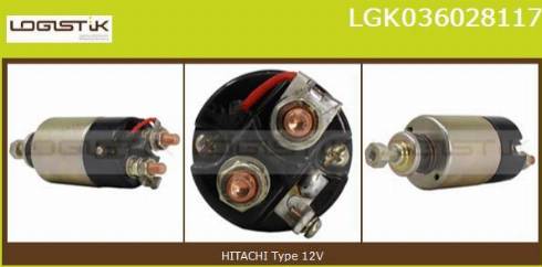 LGK LGK036028117 - Solenoid açarı, başlanğıc furqanavto.az