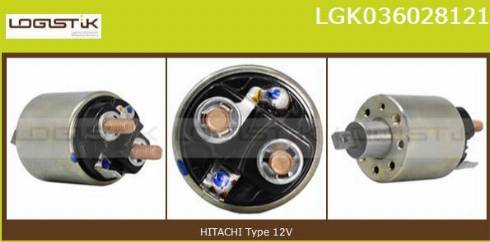 LGK LGK036028121 - Solenoid açarı, başlanğıc furqanavto.az